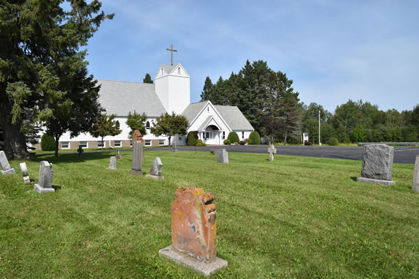 Image of the Church from the Cemetery