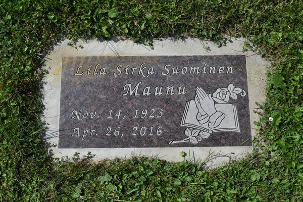  Lila Sirka Maunu (Suominen) Marker Image