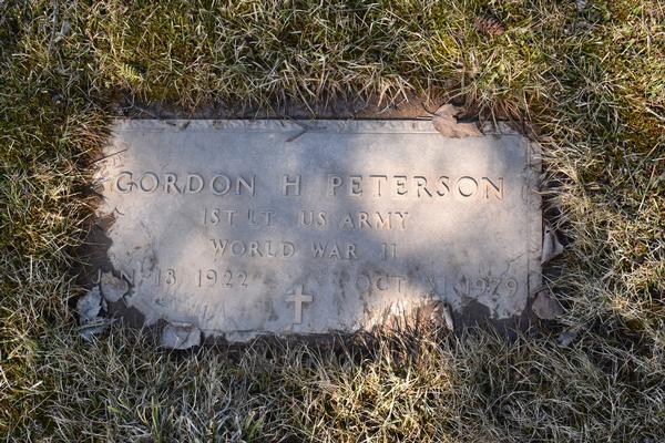  Gordon H Peterson Marker Image