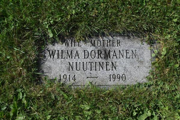  Wilma Eleanor Nuutinen Marker Image