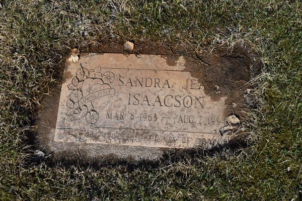  Sandra Jean Isaacson Marker Image