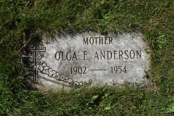  Olga E. Anderson Marker Image