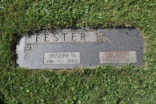  Leota O Fester (Anderson) Marker Image