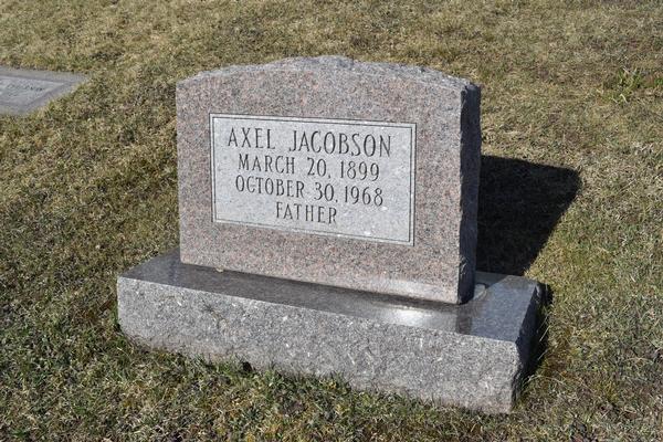 Axel John Jacobson Marker Image