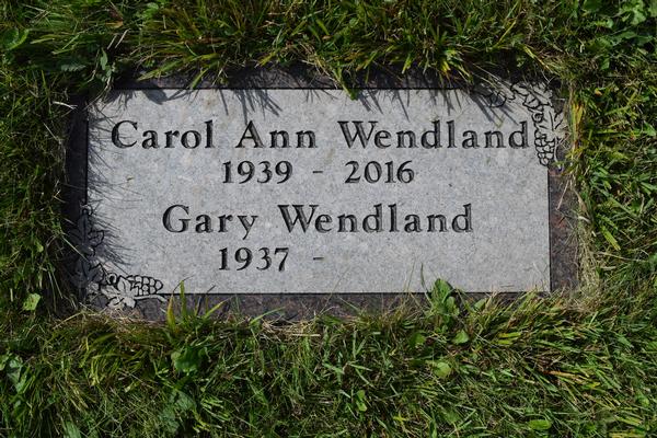  Carol Ann Wendland (Swanson) Marker Image