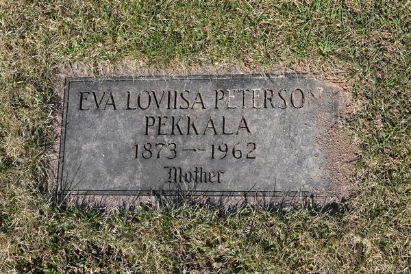  Eva Loviisa Peterson Marker Image