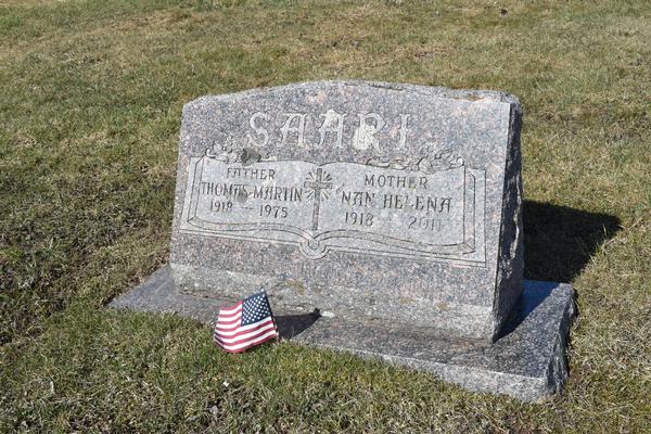  Nan Helena Saari (Hakala) Marker Image