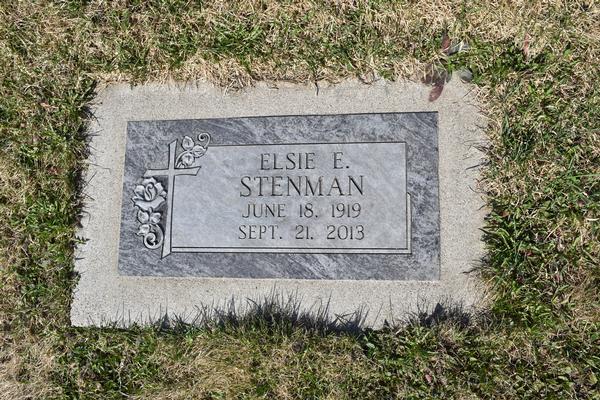  Elsie Ethel Stenman (Spiik) Marker Image
