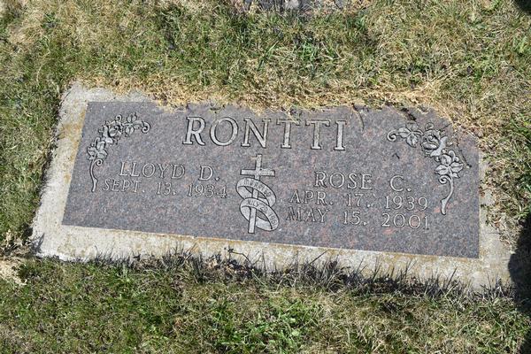  Rose Carol Rontti (Norman) Marker Image