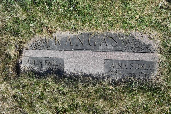  John Emil Kangas Marker Image