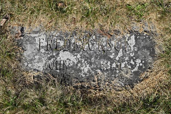  Hilma Fredrickson Marker Image
