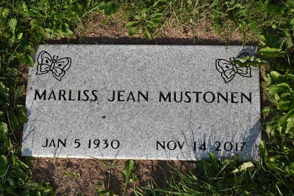  Marliss Jean Mustonen Marker Image