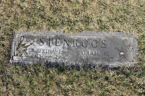  Bertha E. Stenroos Marker Image
