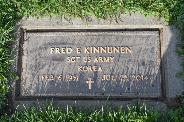  Fred E Kinnunen Marker Image