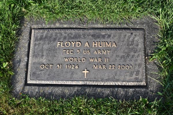  Floyd A Huima Marker Image