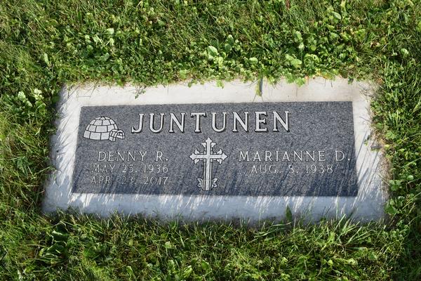  Dennis R. Juntunen Marker Image