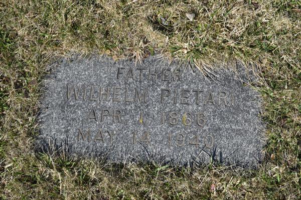  Wilhelm (William) Isaac Pietari Marker Image