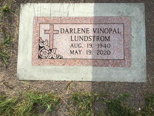  Darlene Roselle Marie Lundstrom (Vinopal) Marker Image