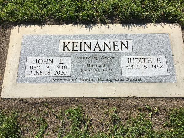  Judith Keinanen (Matteson) Marker Image